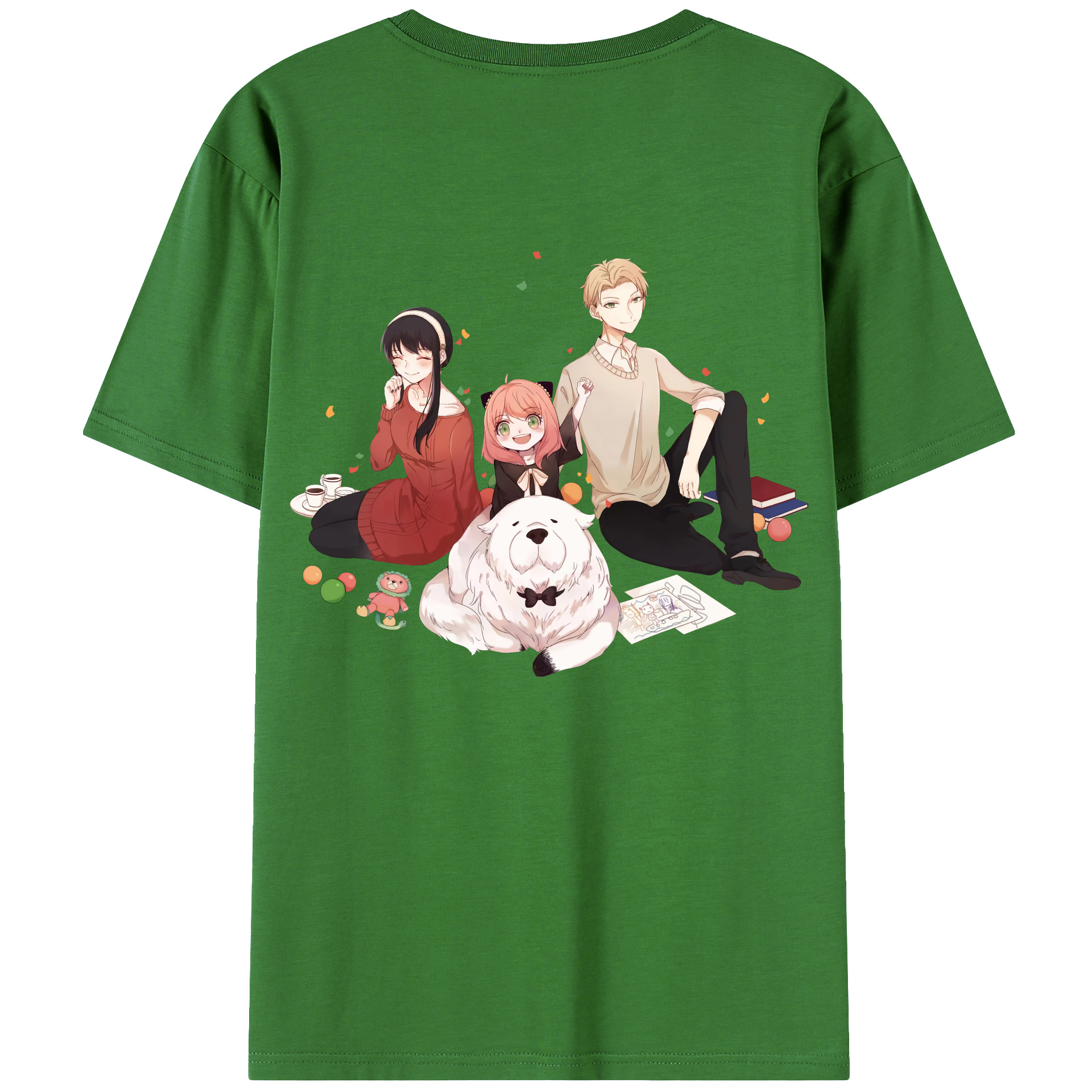 （画像用） SPY×FAMILY间谍家家酒 レディース半袖Tシャツ(バックプリント)